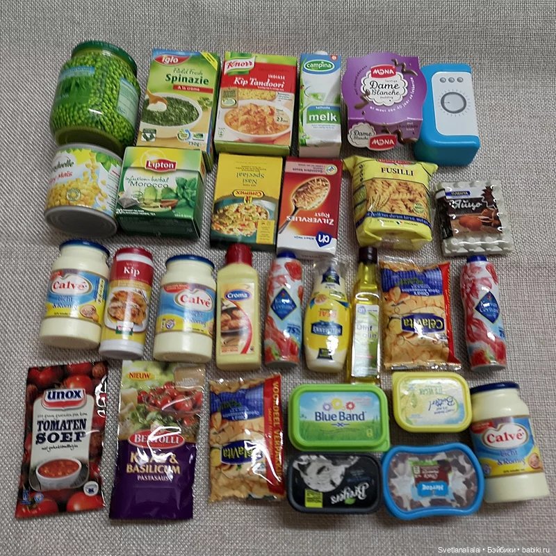 Обзор зарубежных покупок: миниатюры для кукол