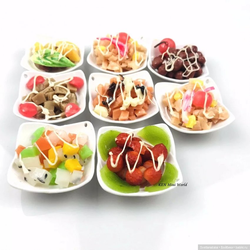 Обзор зарубежных покупок: миниатюры для кукол