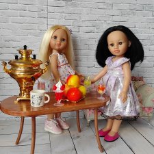 "Понимаешь, весна за окном...."Зарисовка с новым гарнитуром мебели для моих Николет