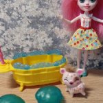 Кукла Реtyа Pig и свинка Еnchantimаls