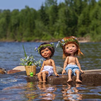 Дружба, лето и река))