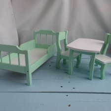 Мятно-белое настроение). Набор мебели