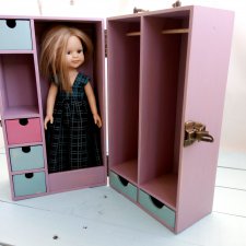 Шкаф - бокс для кукол