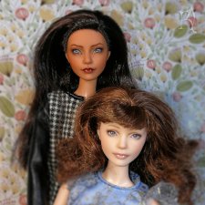 Перерисовка Барби Молд Карл