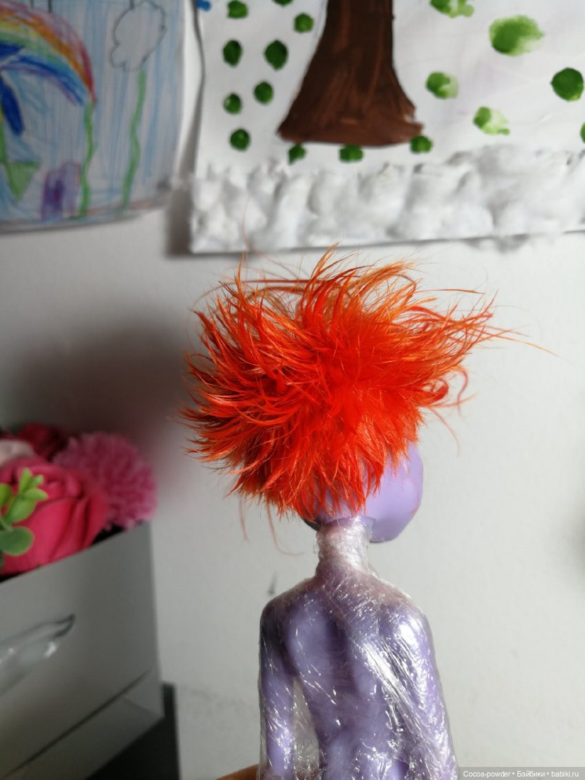 Яркая Твайла. ООАК — ООАК Monster High и Ever After High: репейнт (фото 2)