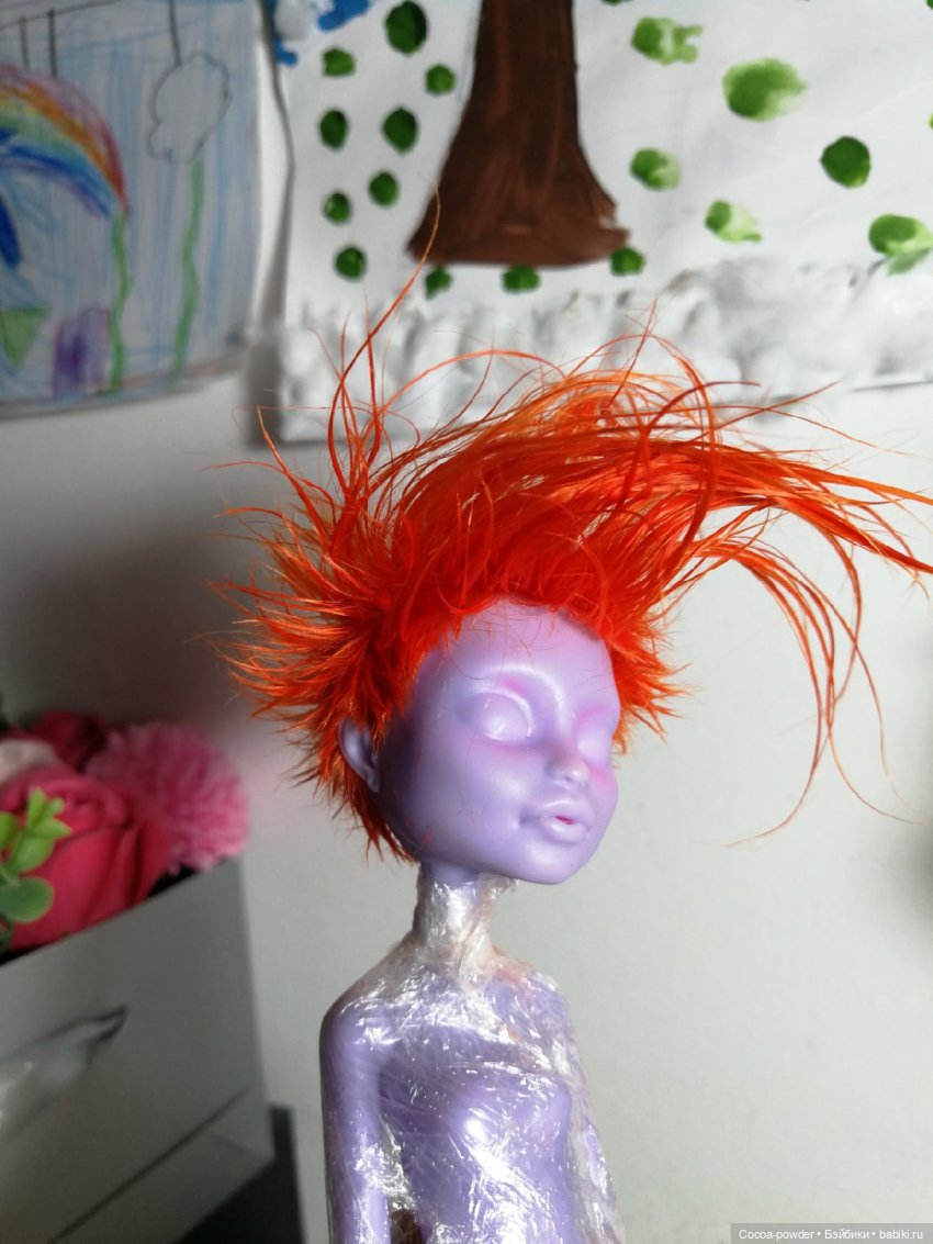 Яркая Твайла. ООАК — ООАК Monster High и Ever After High: репейнт (фото 3)