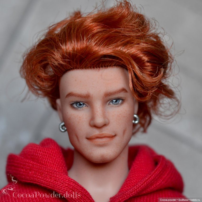 Авторский мейкап кукол - Cocoa Powder