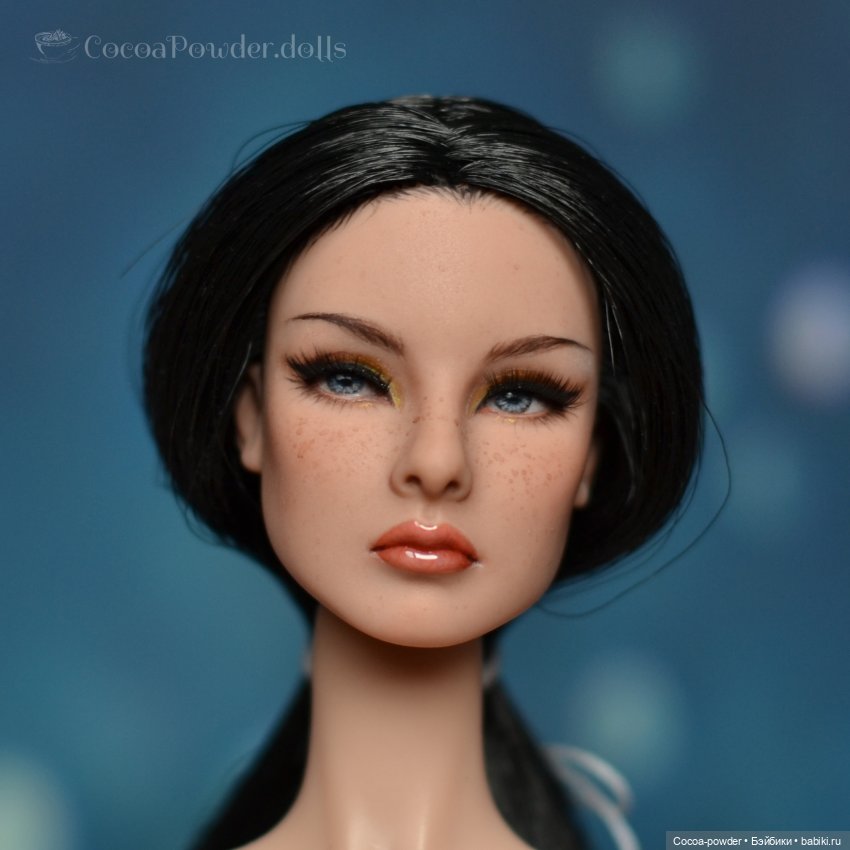 Авторский мейкап кукол - Cocoa Powder