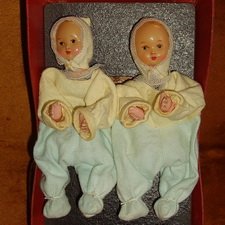 Куклы СССР. Близнецы.