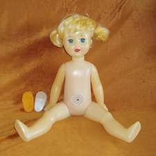 Кукла СССР. С зубками. Саратов. Редкая.