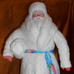 СССР. Дед Мороз. Ватный. После реставрации.