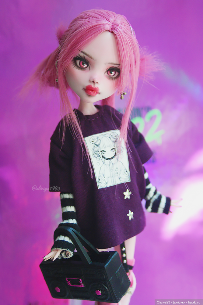 Эмма на базе Draculaura Monster High (MashaTDolls)
