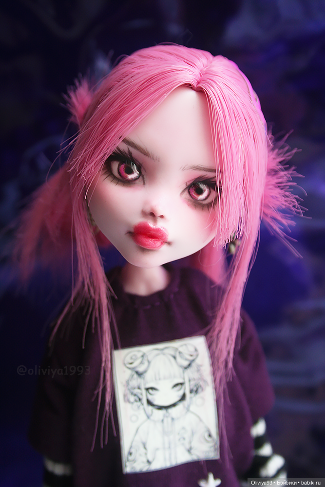 Эмма на базе Draculaura Monster High (MashaTDolls)