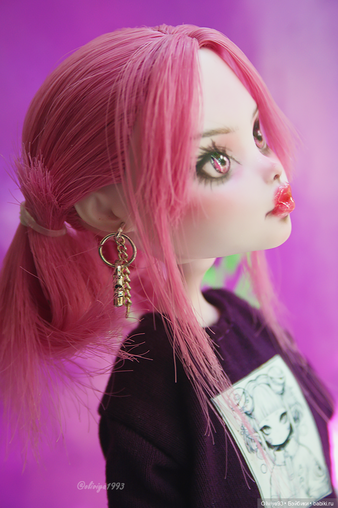 Эмма на базе Draculaura Monster High (MashaTDolls)