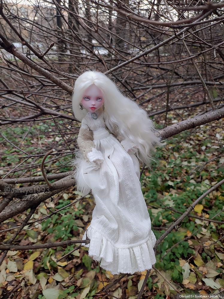 OOAK Гарпия Белая ворона (DollWorkshop)