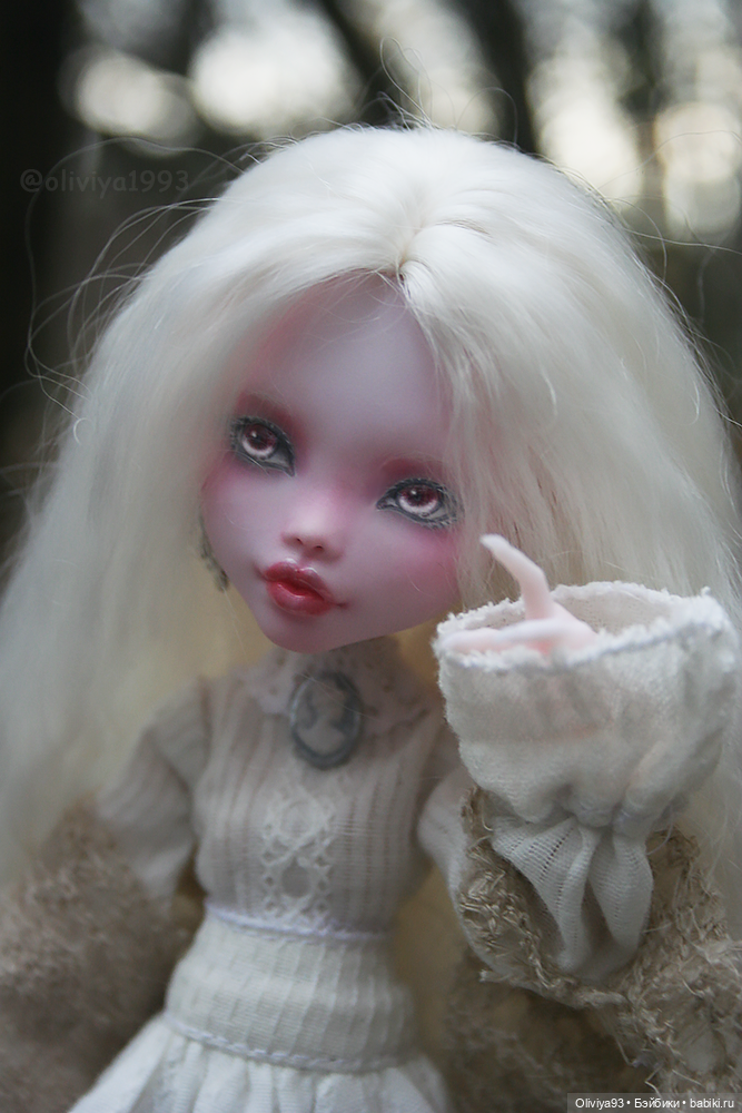 OOAK Гарпия Белая ворона (DollWorkshop)