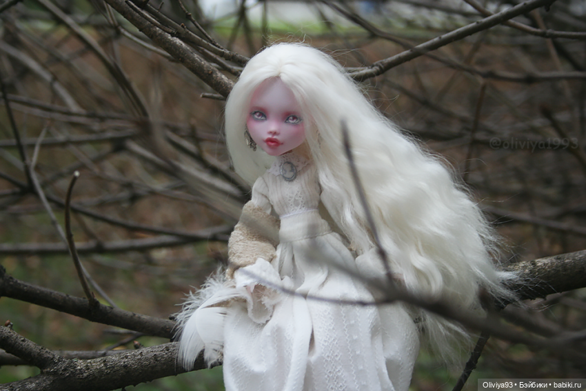 OOAK Гарпия Белая ворона (DollWorkshop)