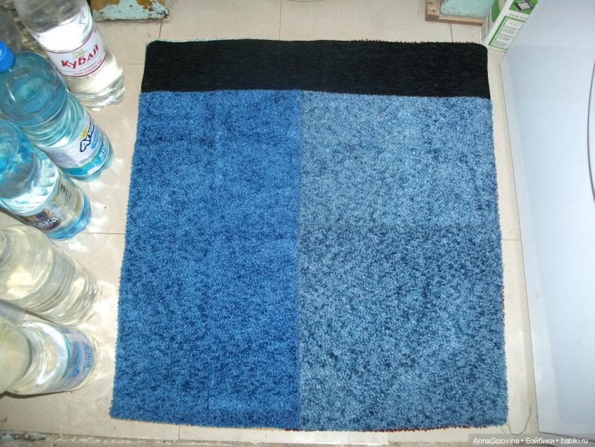 Коврик в ванной вторая сторона