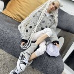 Худи оверсайз и гетры для bjd 1/4