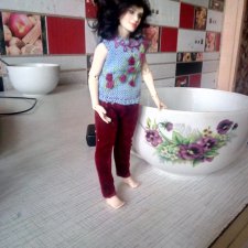 Хочу похвастаться, кукла от О.Колесниковой