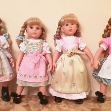 Куклы ГОТЦ нарядились на Октоберфест. Праздник в разгаре