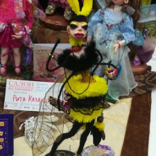 Салон кукол. Фотоотчет с осенней выставки кукол на Тишинке, 04.10.19г., часть 6-я