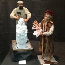 Салон кукол. Фотоотчет с осенней выставки кукол на Тишинке, 04.10.19г., часть 7-я