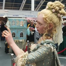 Салон кукол. Фотоотчет с осенней выставки кукол на Тишинке, 04.10.19г., часть 5-я