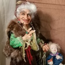 Гостиный двор. Декабрьская выставка кукол 2019 г., часть 2 (фото)