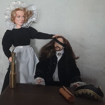 Провожала бабушка на разбой пирата...