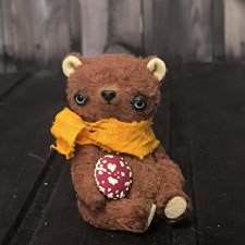 Мишка с грибочком