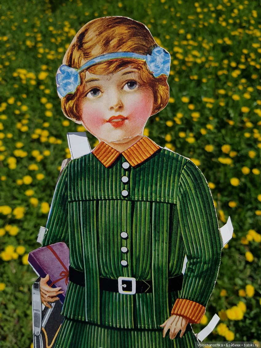 Старинные Бумажные Куклы серии Mi Favorite Dressing Dolls. 20-е годы прошлого века (фото 6)
