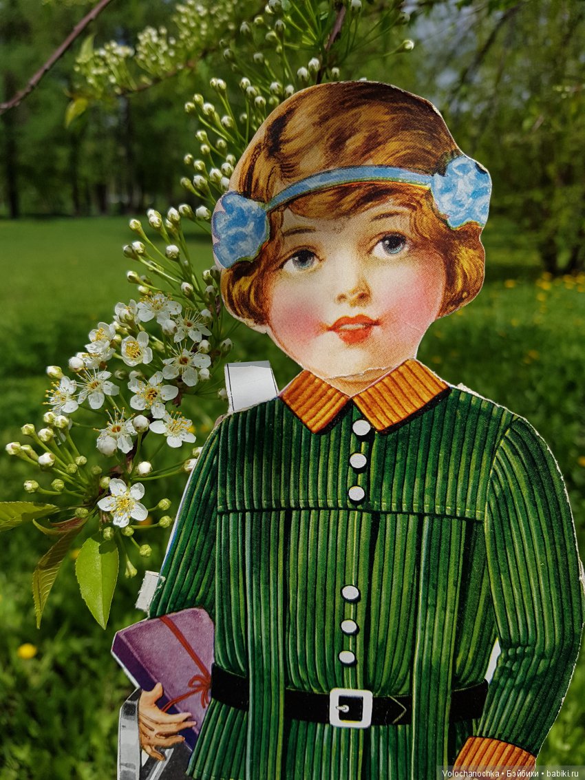 Старинные Бумажные Куклы серии Mi Favorite Dressing Dolls. 20-е годы прошлого века (фото 7)