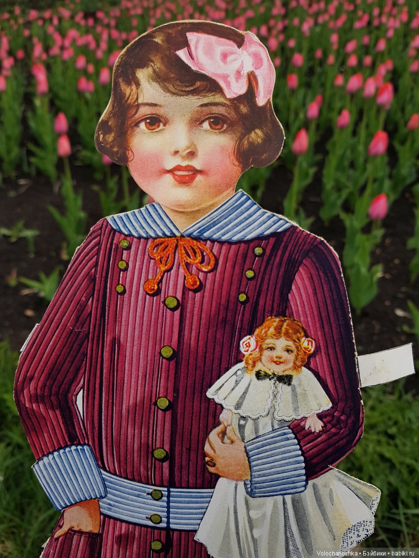 Старинные Бумажные Куклы серии Mi Favorite Dressing Dolls. 20-е годы прошлого века (фото 5)