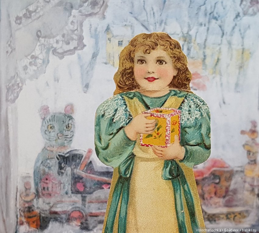 Старинные Бумажные Куклы McLaughlin Coffee и J&P Coats