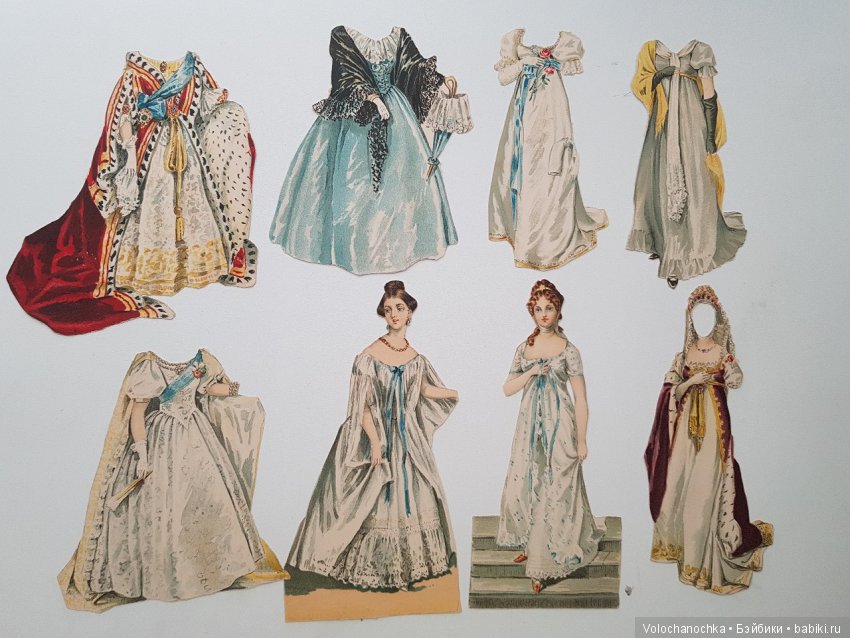 Старинные Бумажные Куклы - моя коллекция (фото 6)