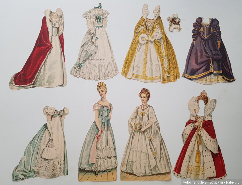 Старинные Бумажные Куклы - моя коллекция (фото 4)