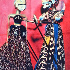 Куклы актеры и их создатели. Навеяно старыми открытками. Открытка 2