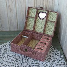 Домик - чемоданчик для  кукол-малышек