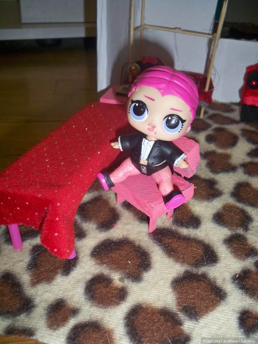 Мебель для кукол с детьми, поделки (фото 2)