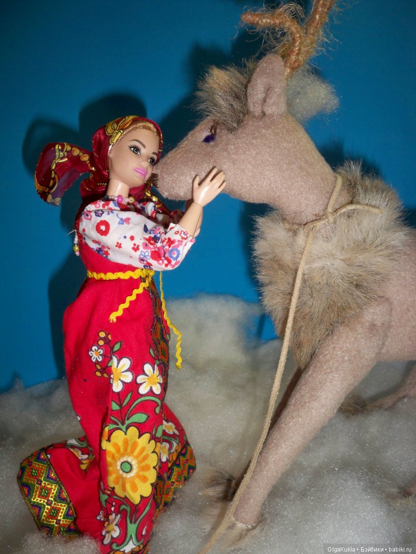 Олень — Текстильные игрушки и примитивы: кофейные (фото 6)