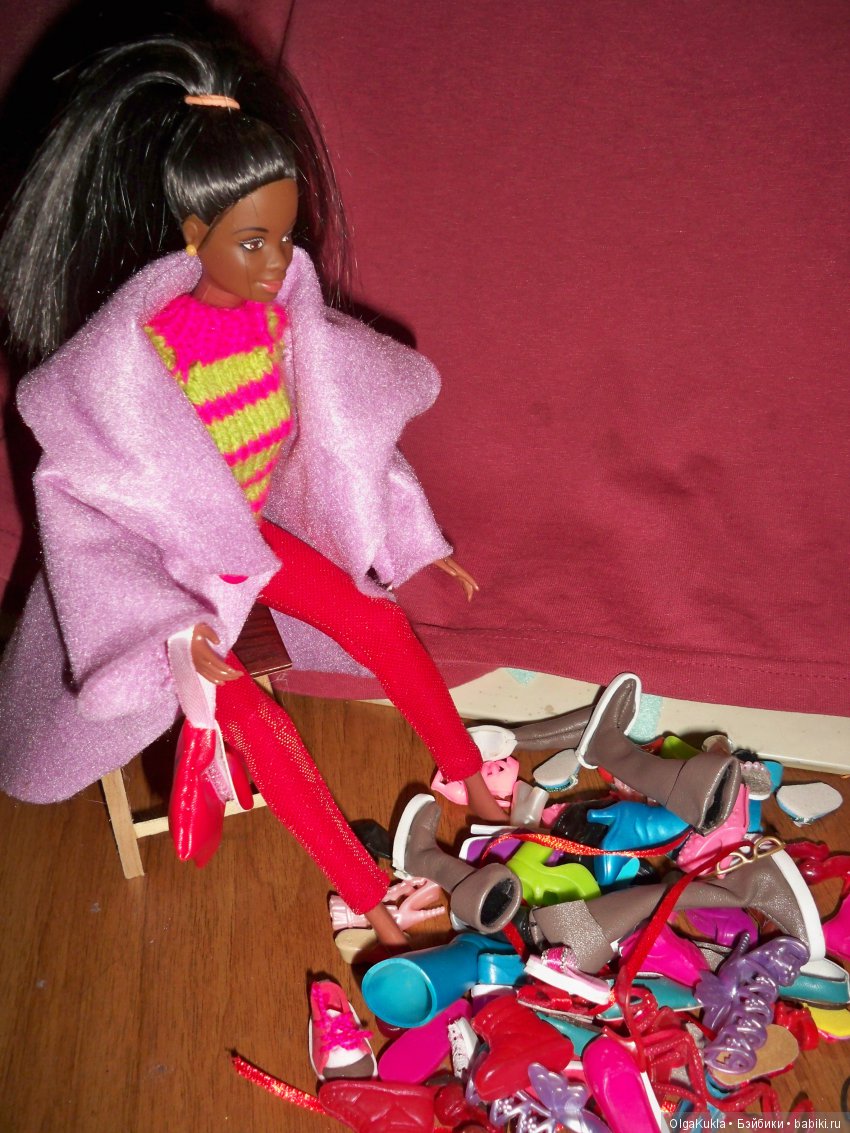 Шьем простое пальто для Барби