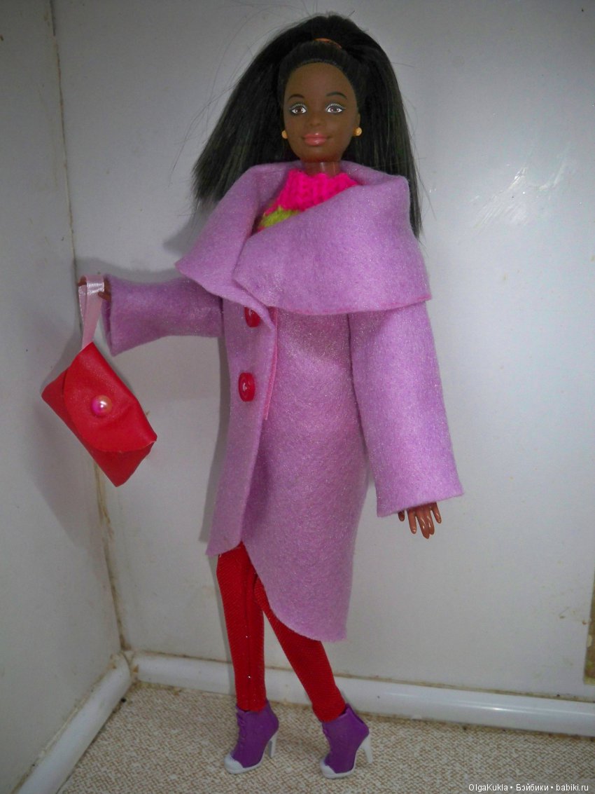 Шьем простое пальто для Барби