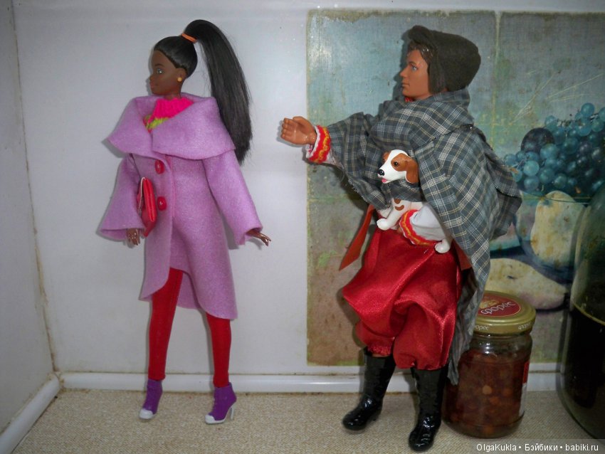 Шьем простое пальто для Барби