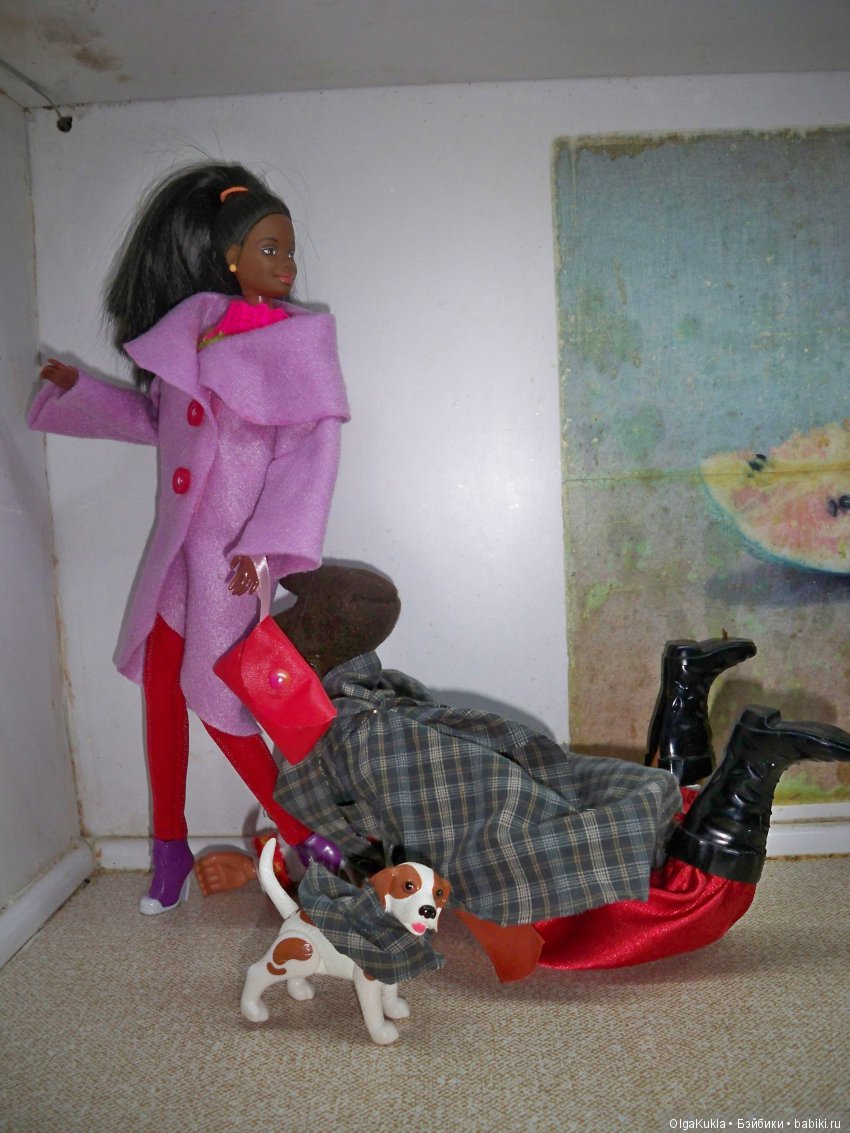 Шьем простое пальто для Барби