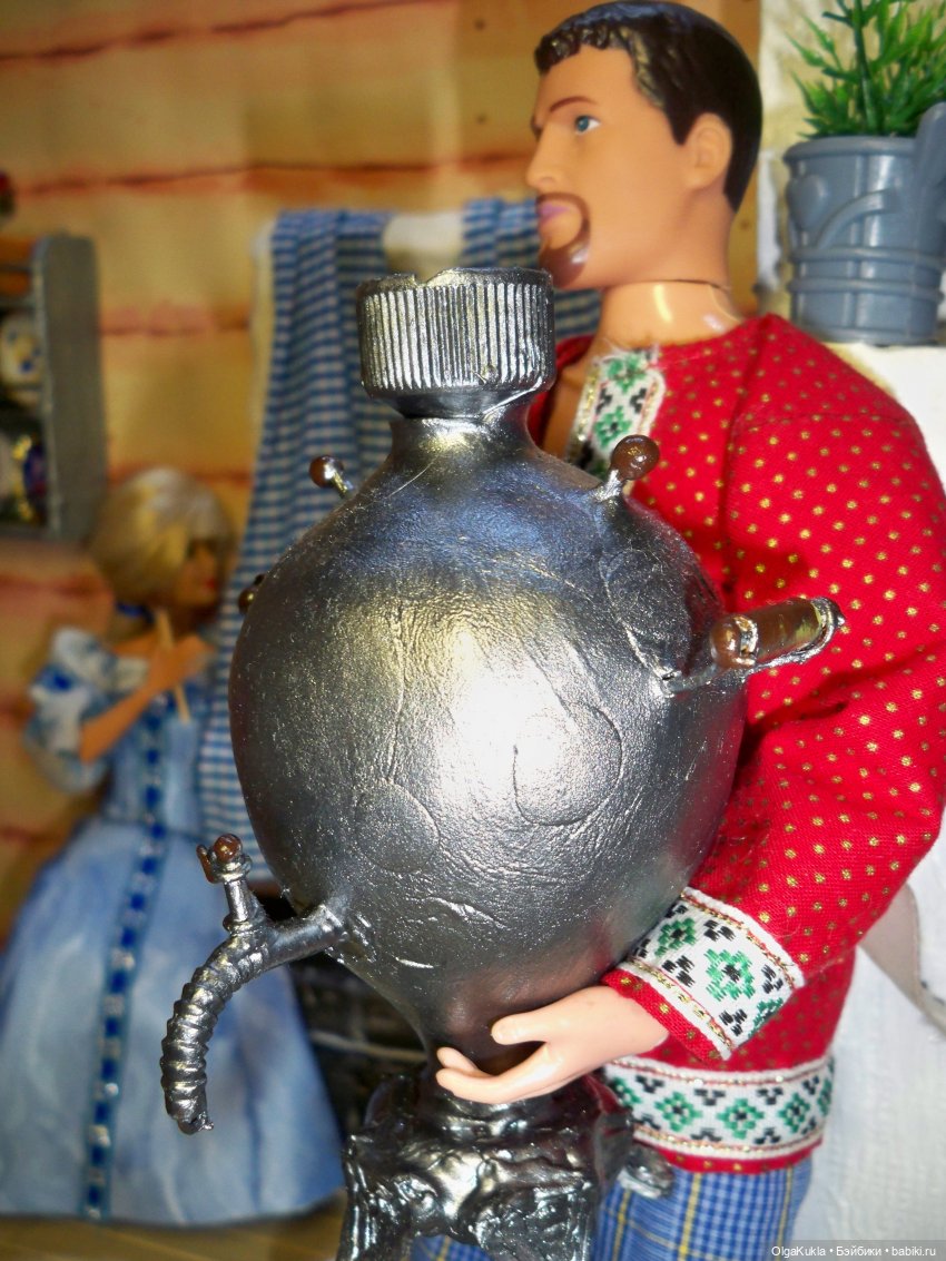 Самовар — Как сделать аксессуары для кукол: сумки