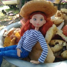 Храбра в деревне