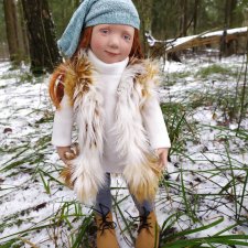 Выпал снег или вылазка на дачу Zwergnase Майя