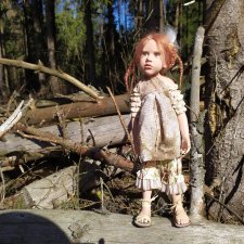 Сказочный эльф в несказочном лесу или приезд Malva Alcea от Zwergnase