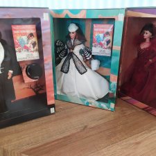 Барби Скарлетт , barbie Scarlett O'Hara в белом платье Барби Скарлетт , barbie Scarlett O'Hara в белом платье